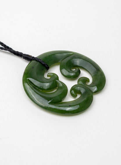 Pounamu Koru Pendant