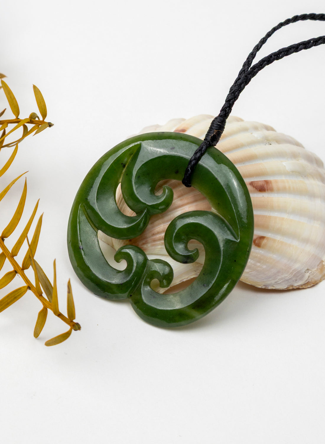 Pounamu Koru Pendant