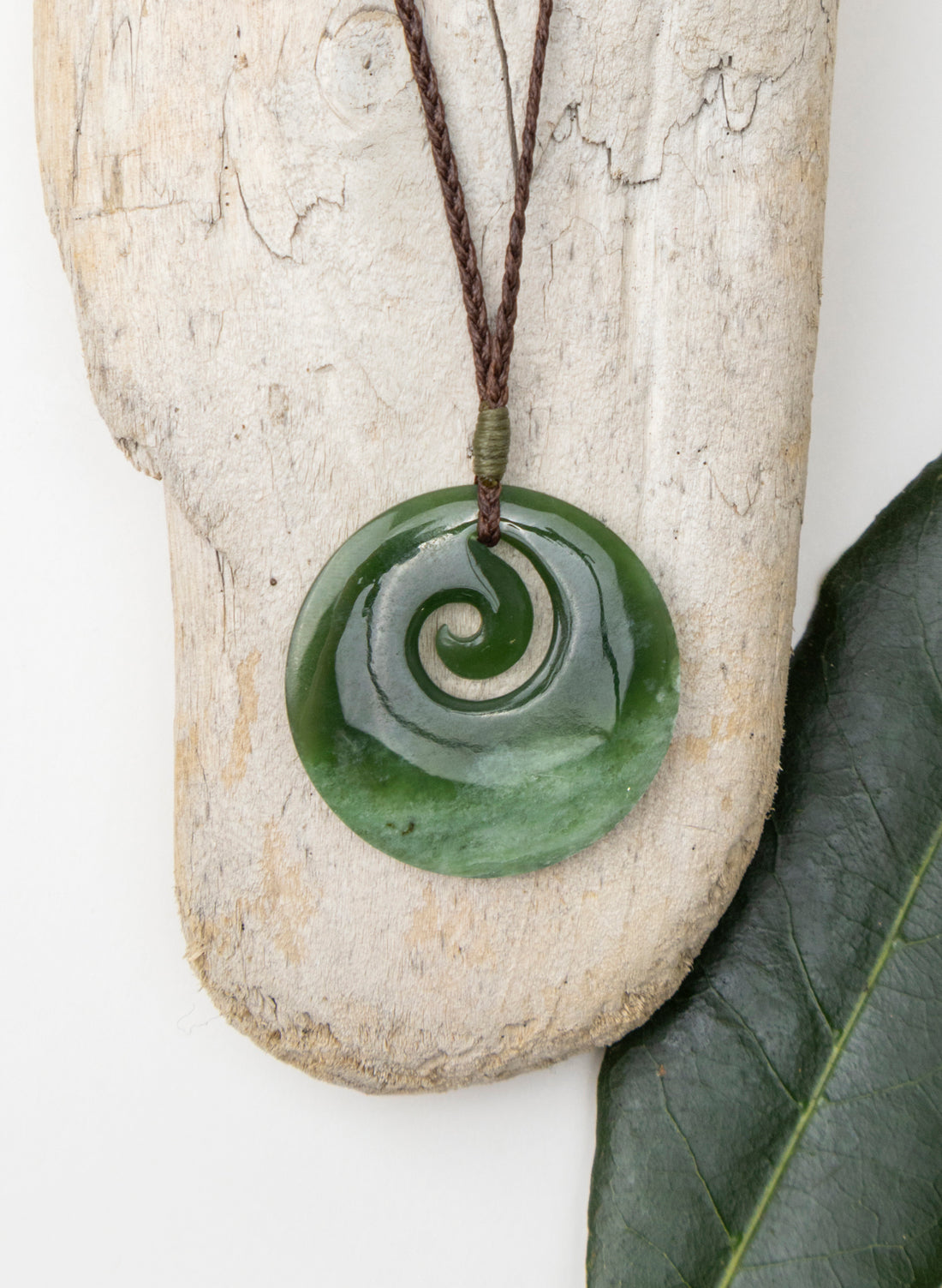Koru Pounamu Pendant