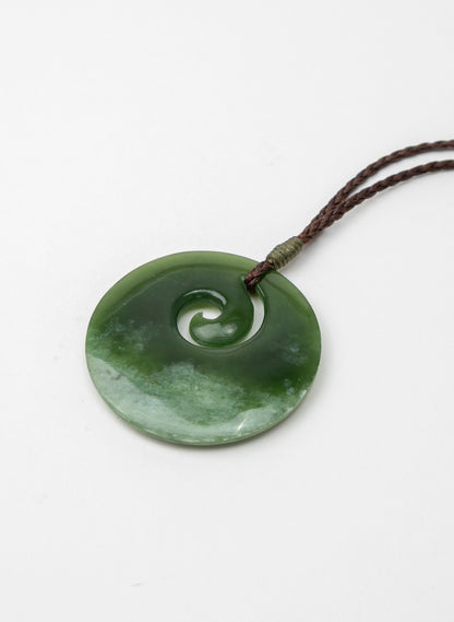 Koru Pounamu Pendant