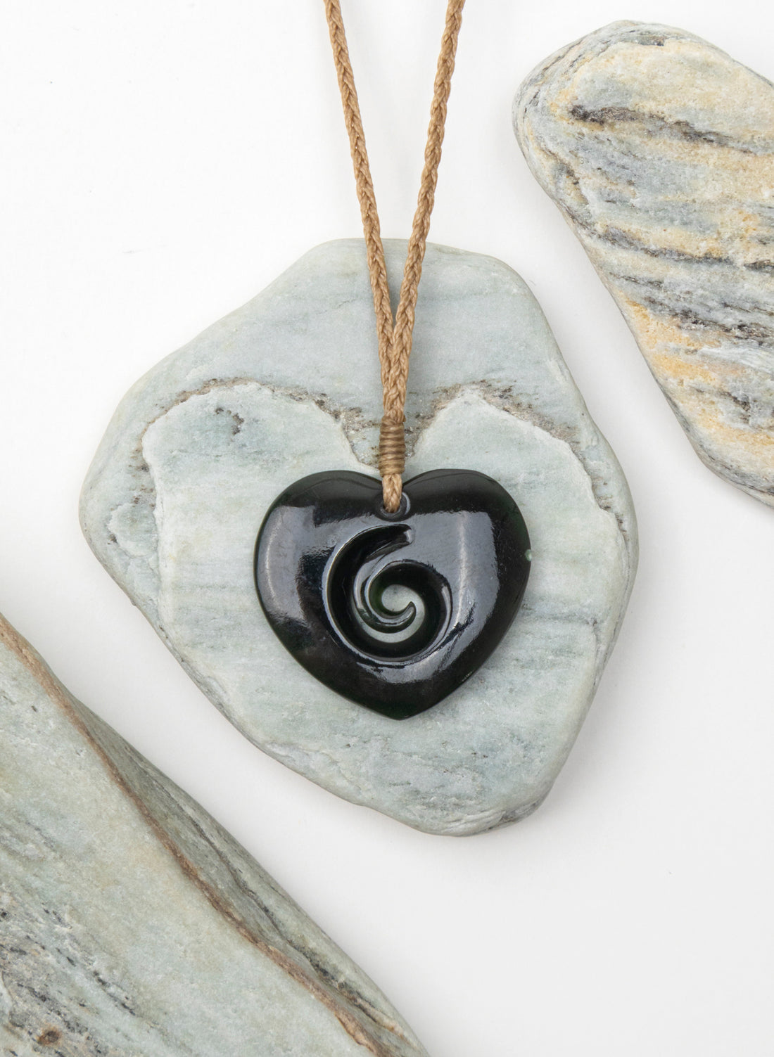 Pounamu Heart Pendant