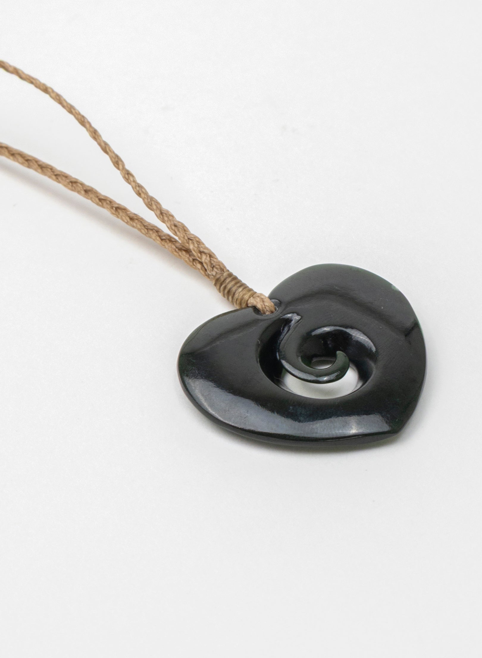 Pounamu Heart Pendant