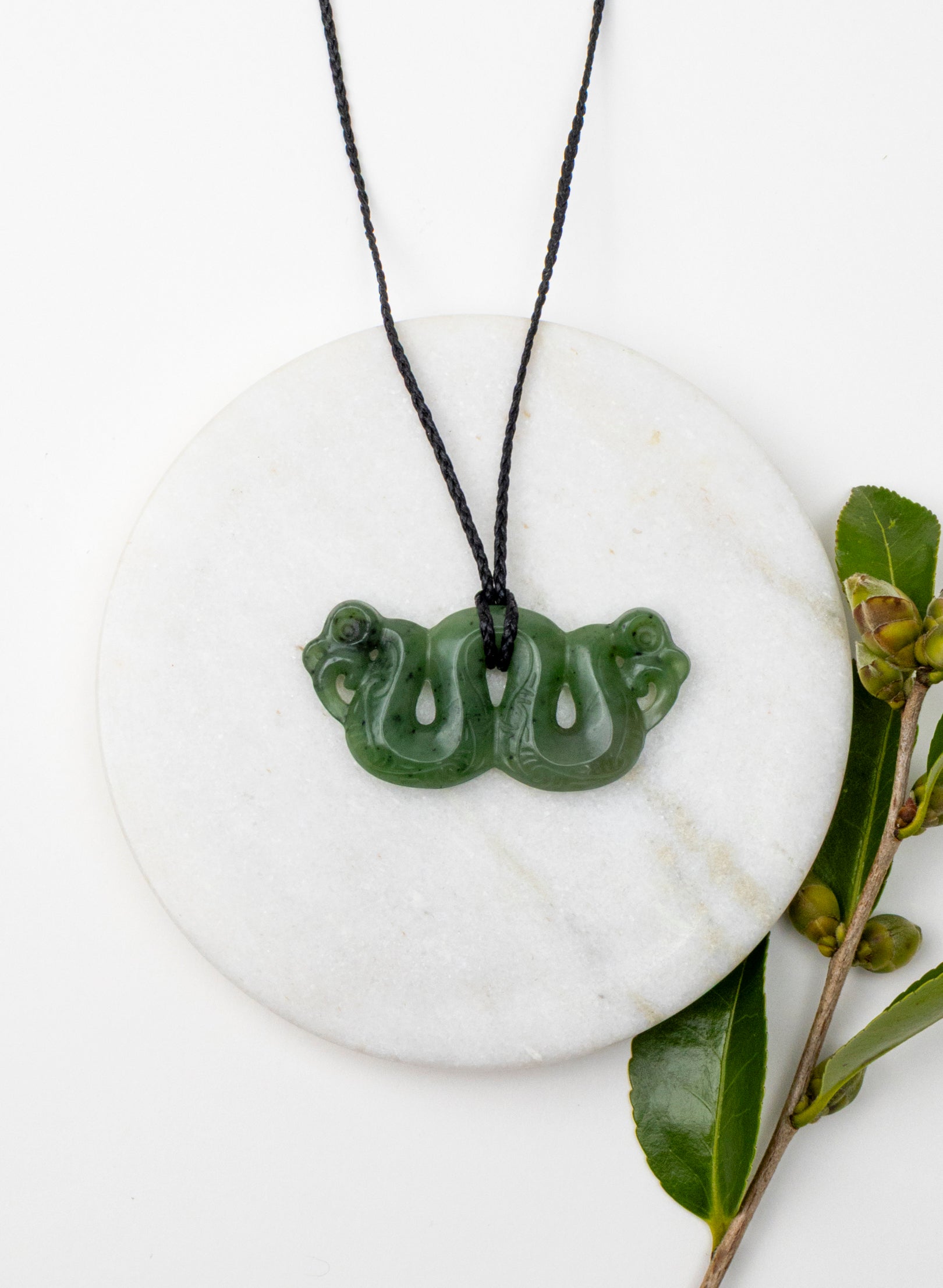 Pounamu Pekapeka Pendant