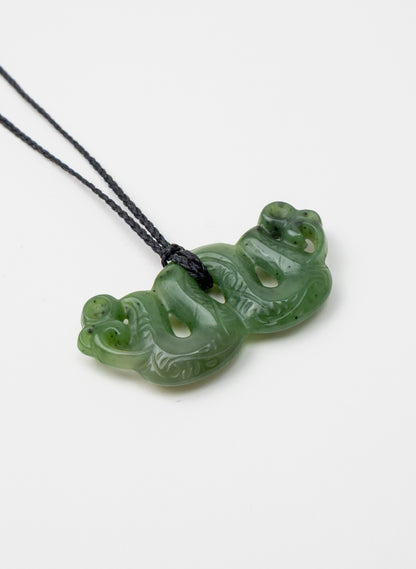 Pounamu Pekapeka Pendant