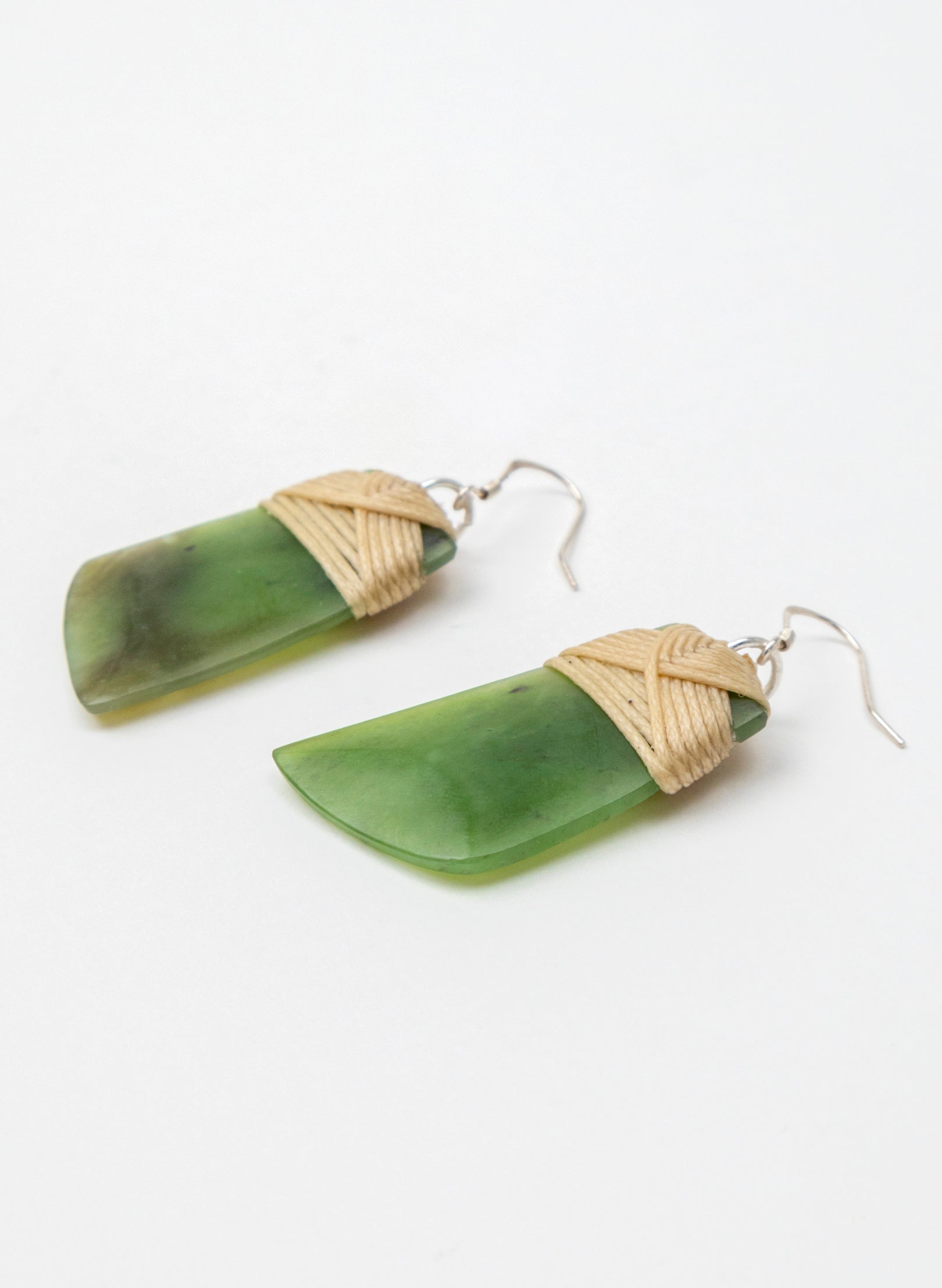 Pounamu Toki Earrings
