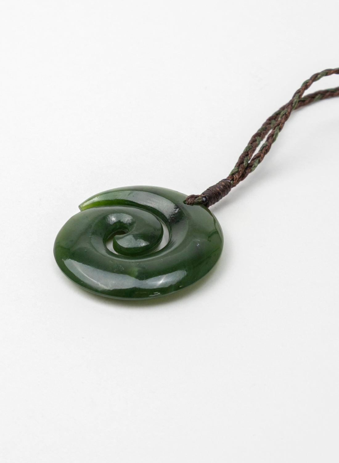 Pounamu Koru Pendant