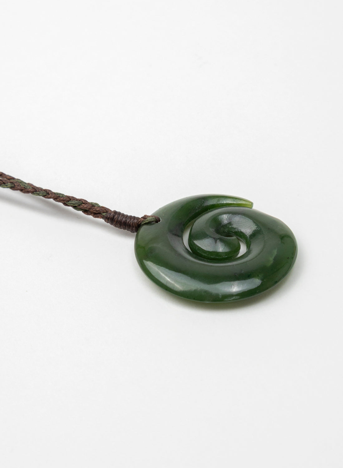 Pounamu Koru Pendant