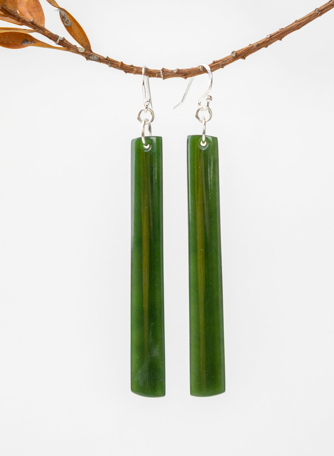 Pounamu Drop Earrings