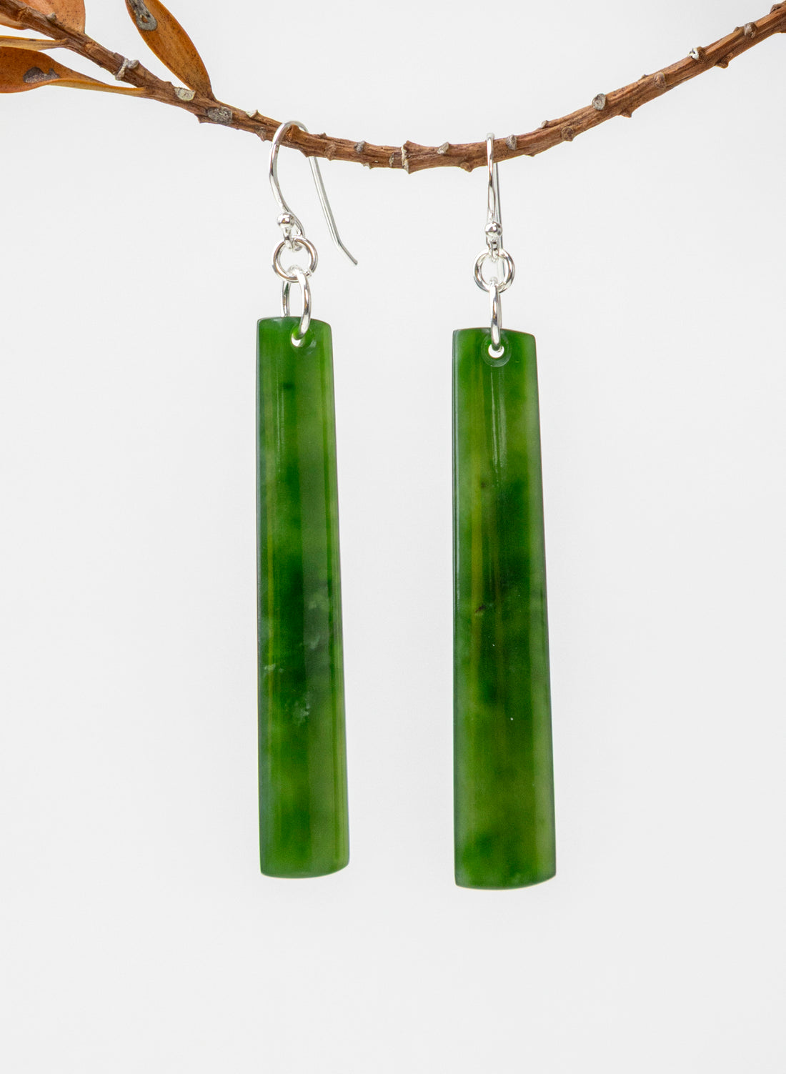 Pounamu Drop Earrings