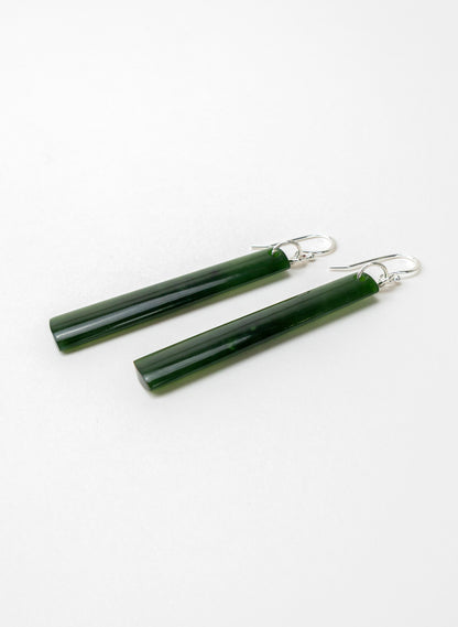Pounamu Drop Earrings