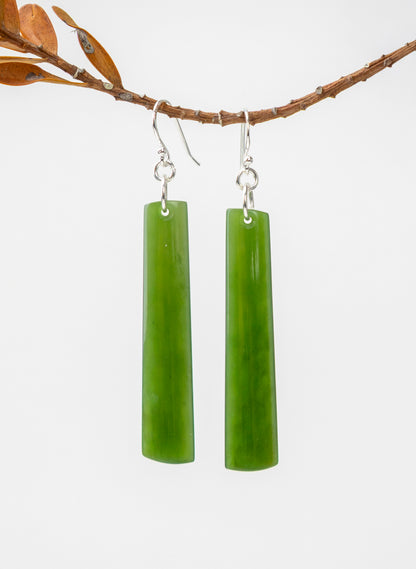 Pounamu Drop Earrings