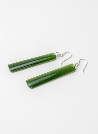 Pounamu Drop Earrings