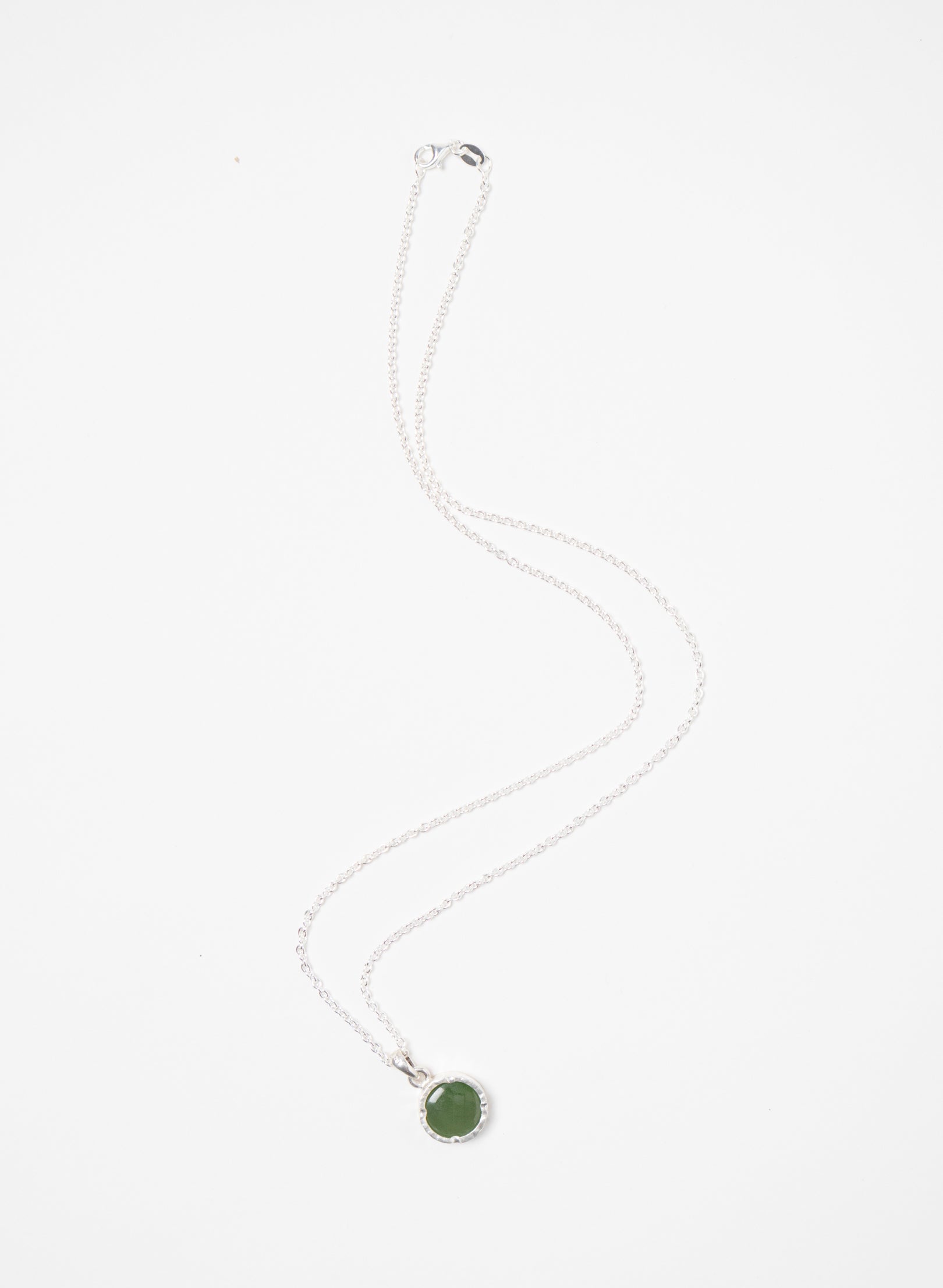 Round Pounamu Pendant