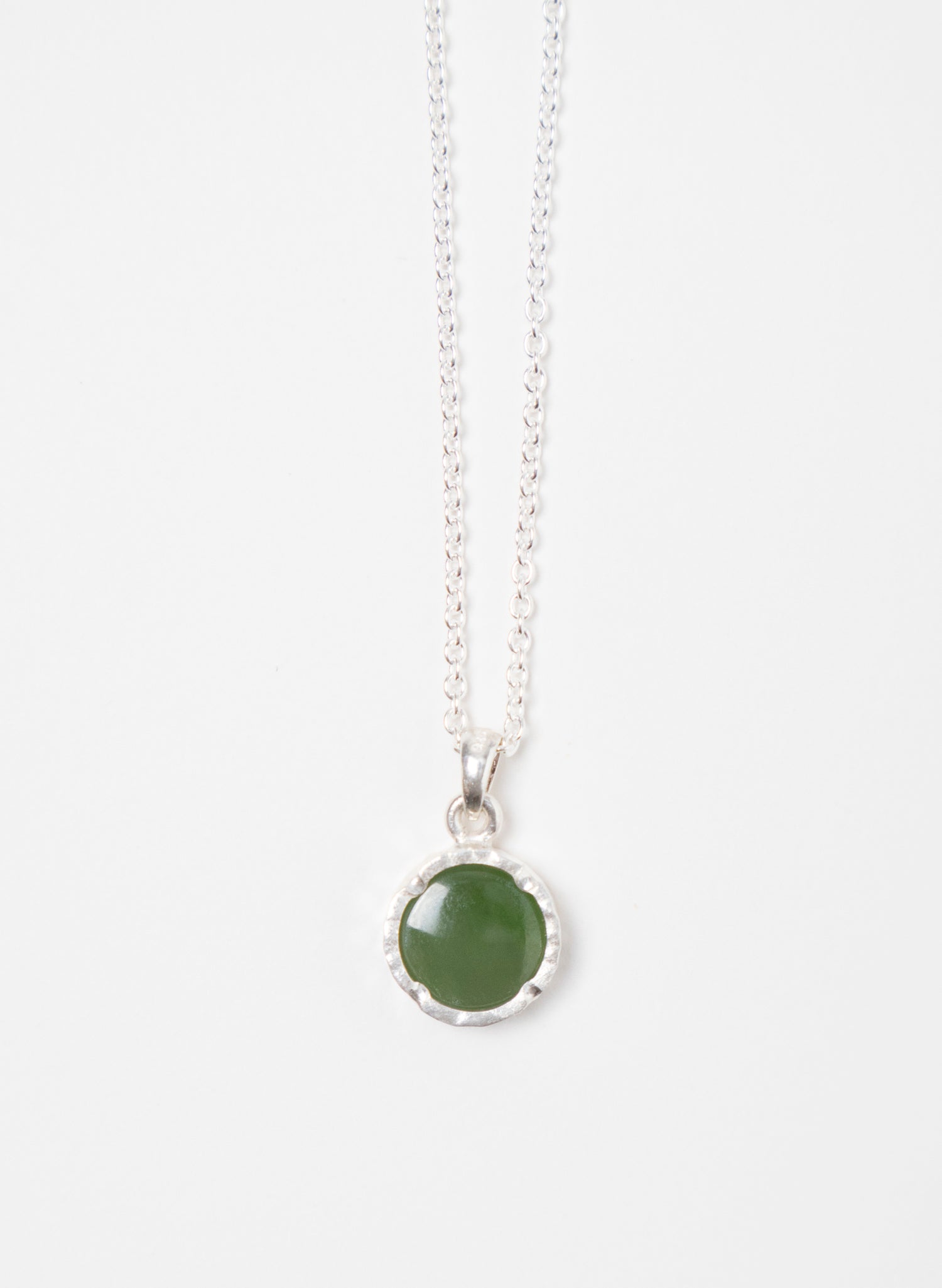 Round Pounamu Pendant
