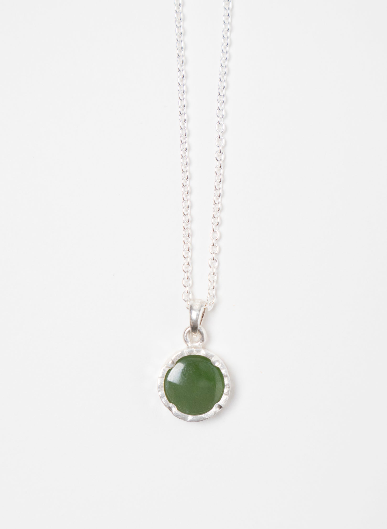 Round Pounamu Pendant