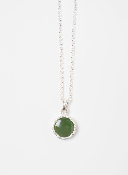 Round Pounamu Pendant