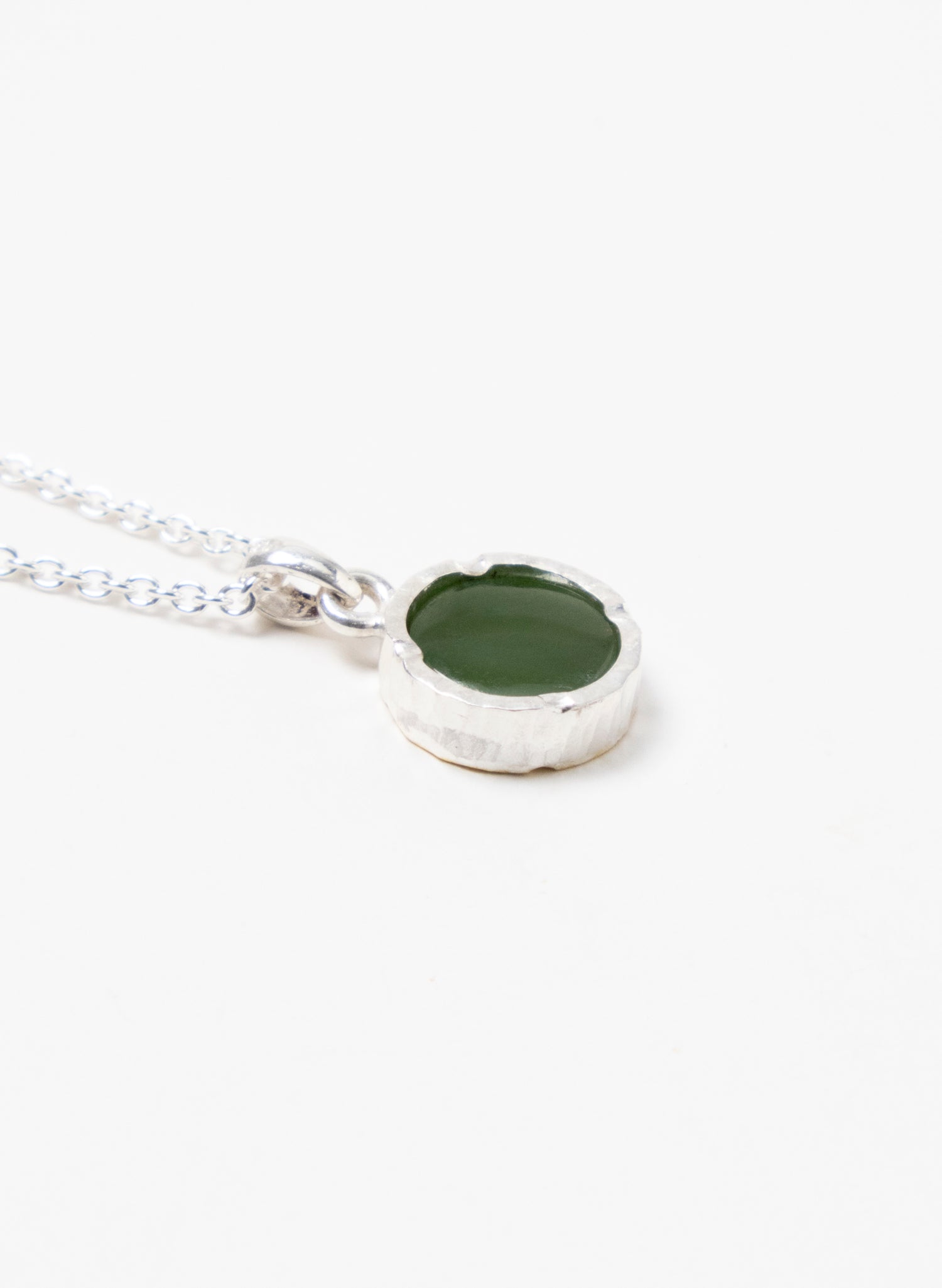 Round Pounamu Pendant
