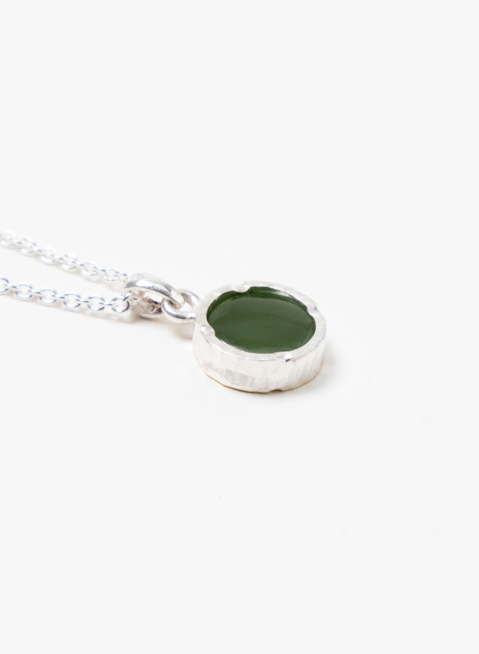Round Pounamu Pendant