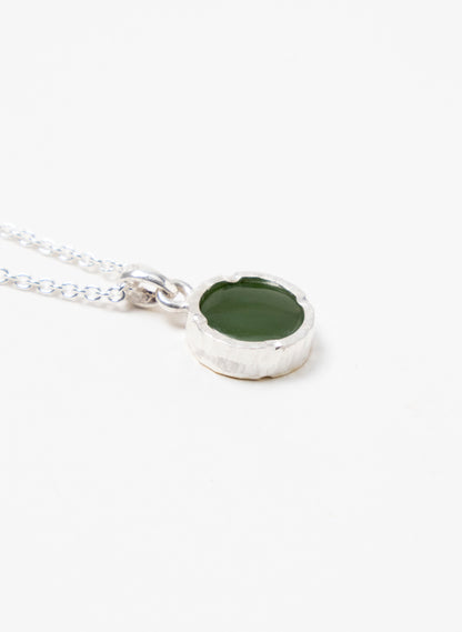Round Pounamu Pendant