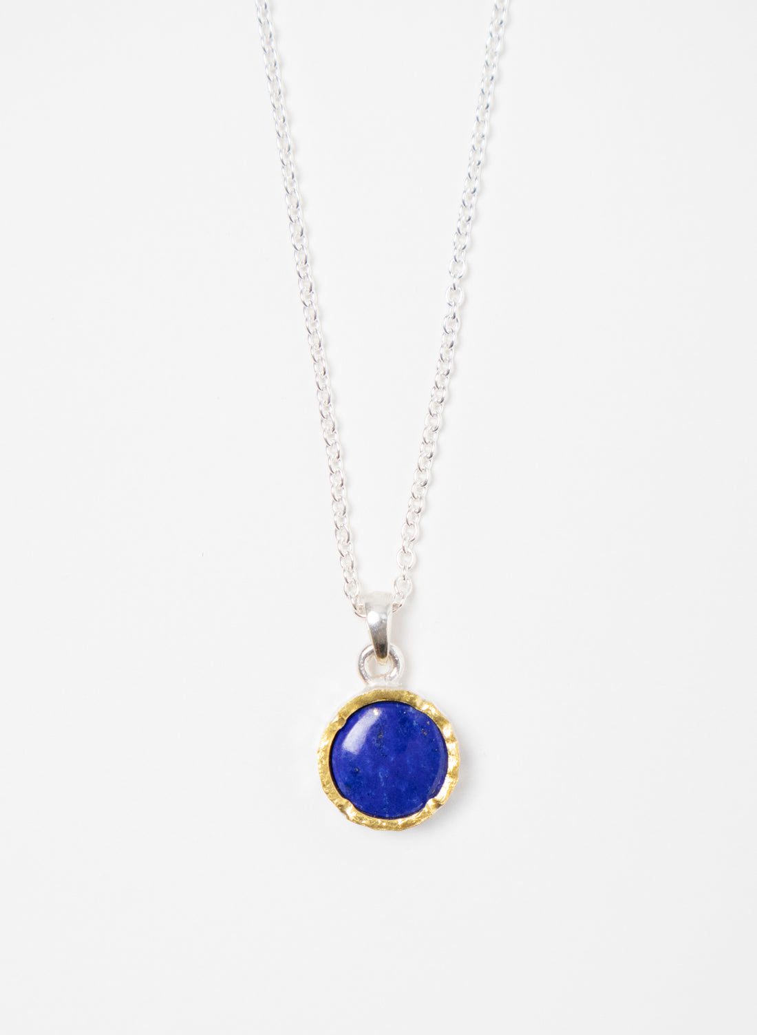 Round Lapis Pendant