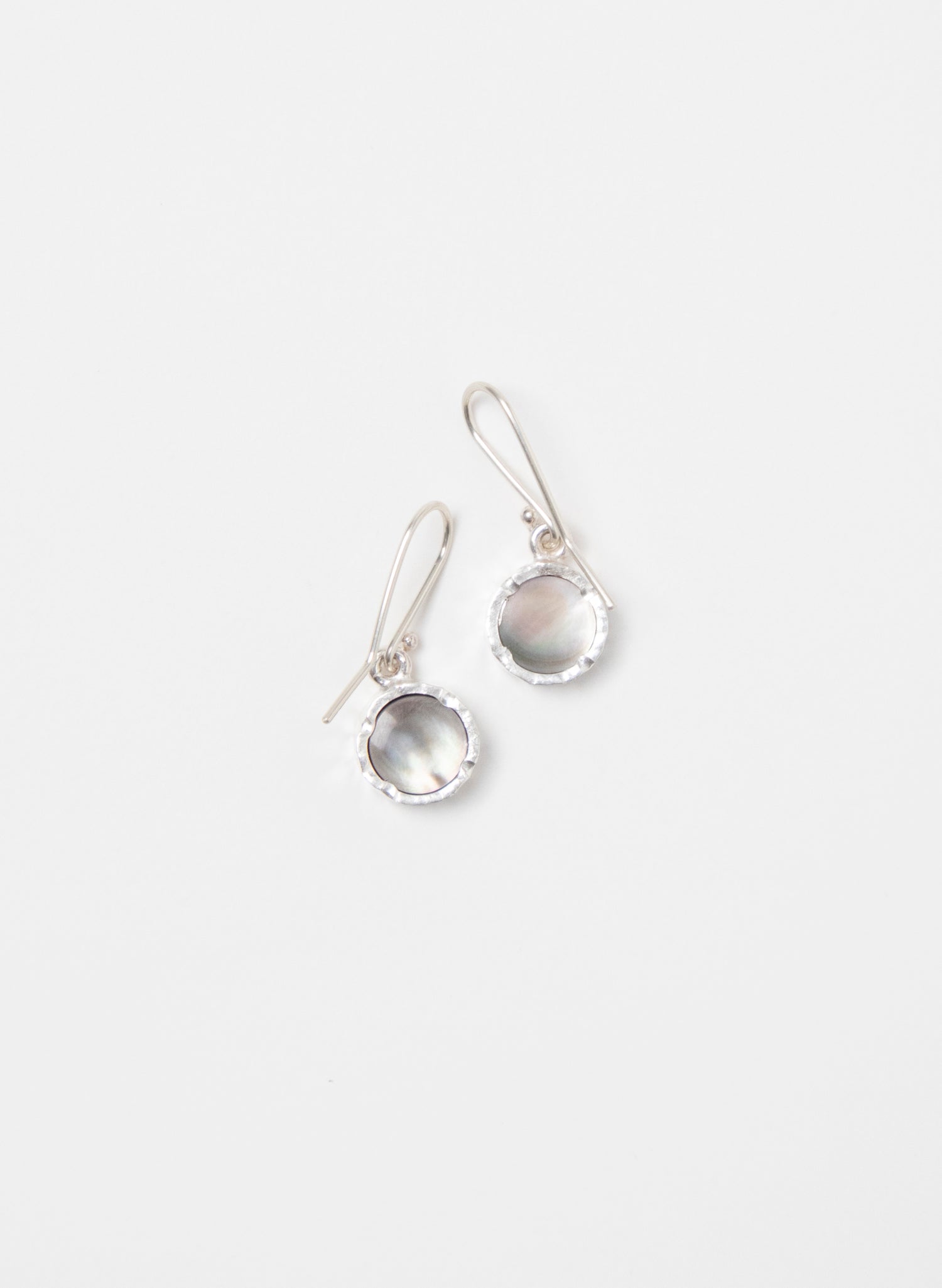 Black Lipped Mother of Pearl Earrings