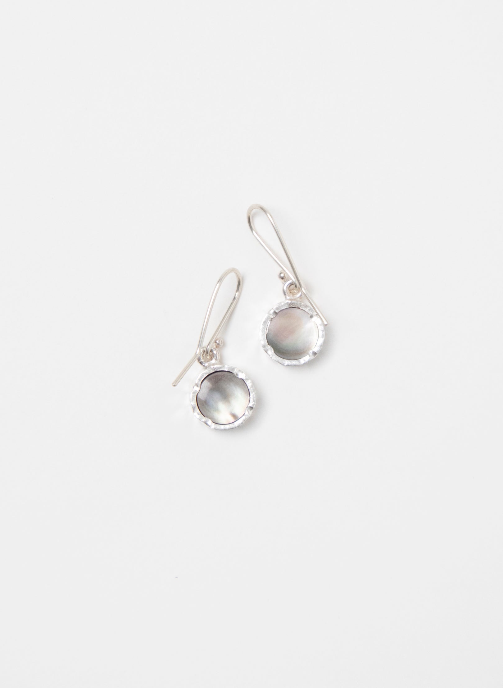 Black Lipped Mother of Pearl Earrings