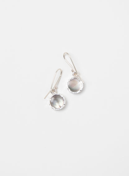 Black Lipped Mother of Pearl Earrings