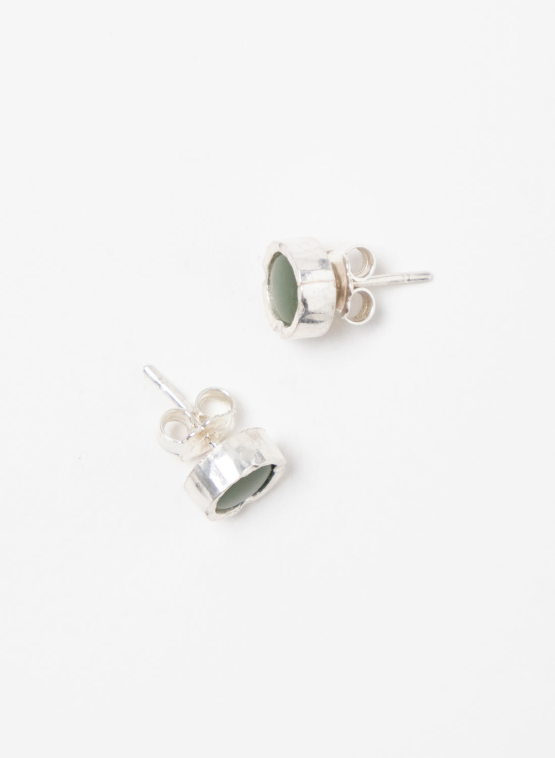 Pounamu Stud Earrings