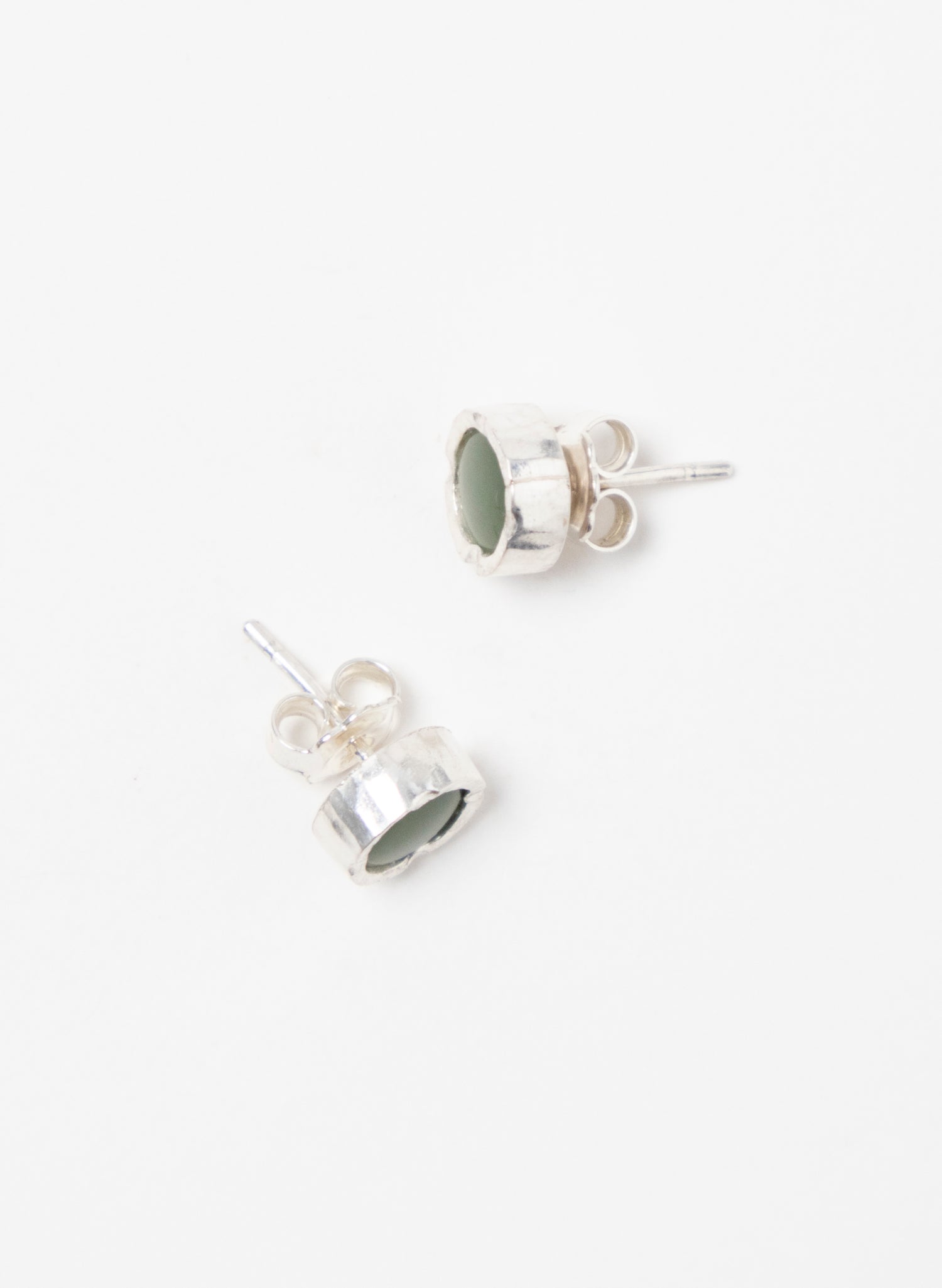 Pounamu Stud Earrings
