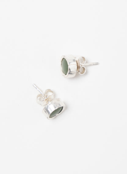 Pounamu Stud Earrings