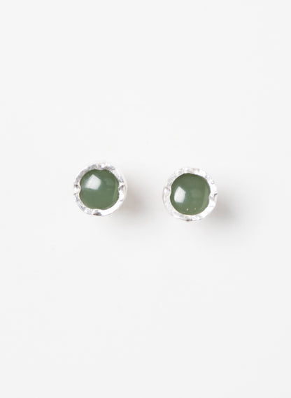 Pounamu Stud Earrings
