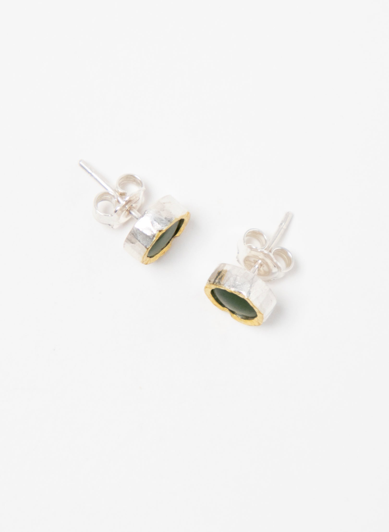 Pounamu Stud Earrings