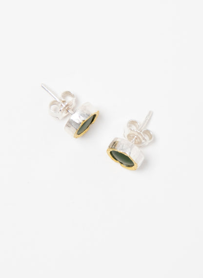 Pounamu Stud Earrings