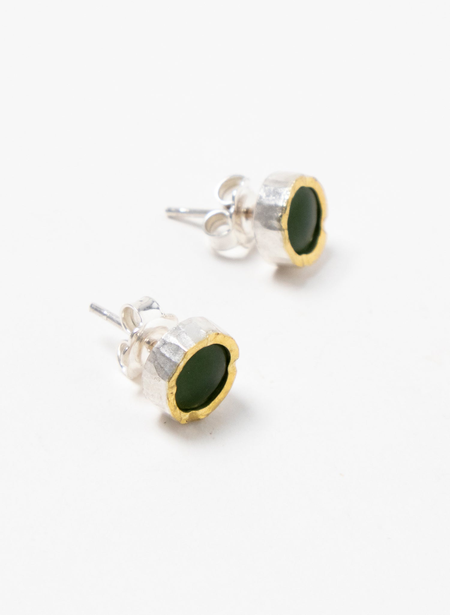 Pounamu Stud Earrings