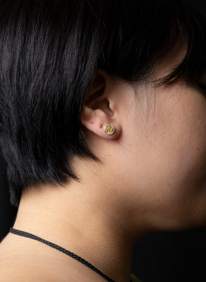 Texture Stud Earrings