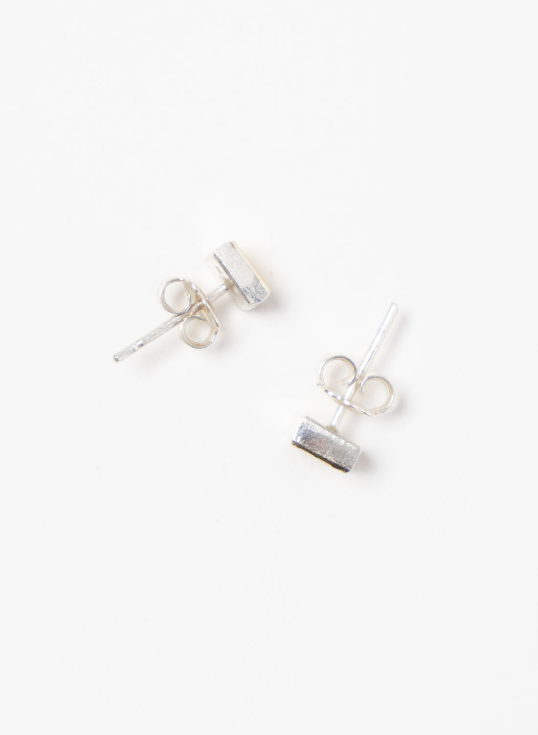 Square Texture Stud Earrings