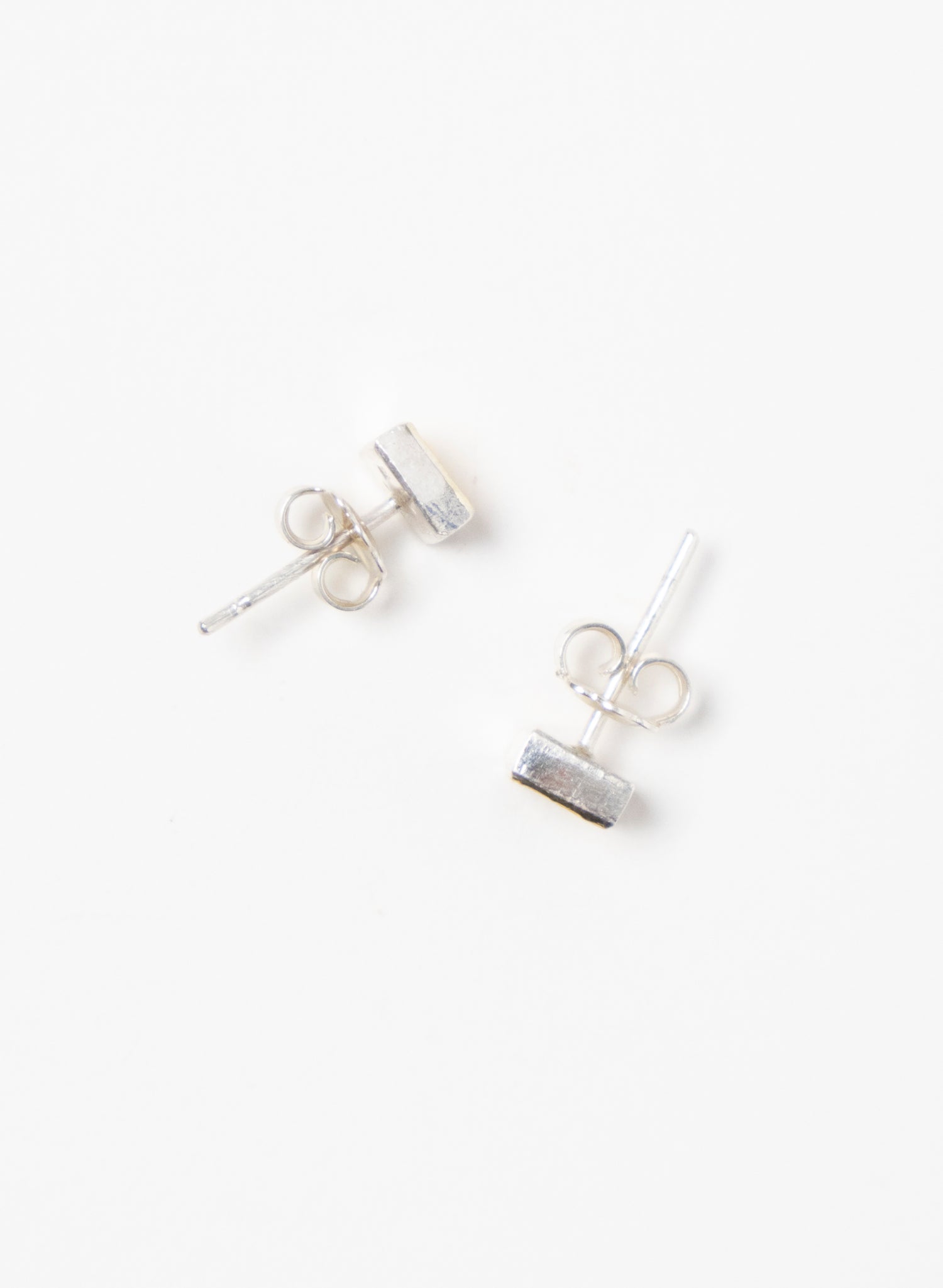 Square Texture Stud Earrings