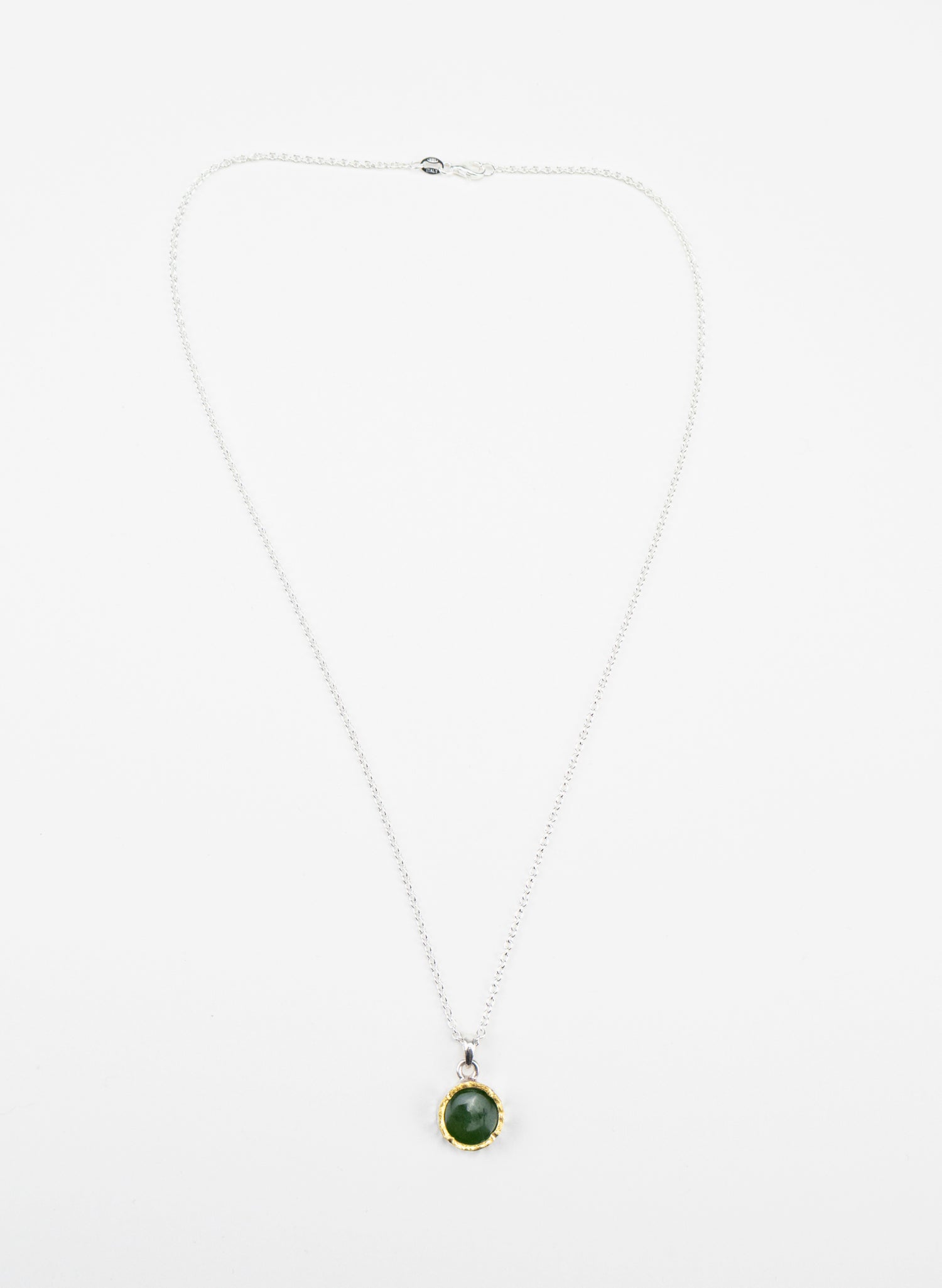 Round Pounamu Pendant