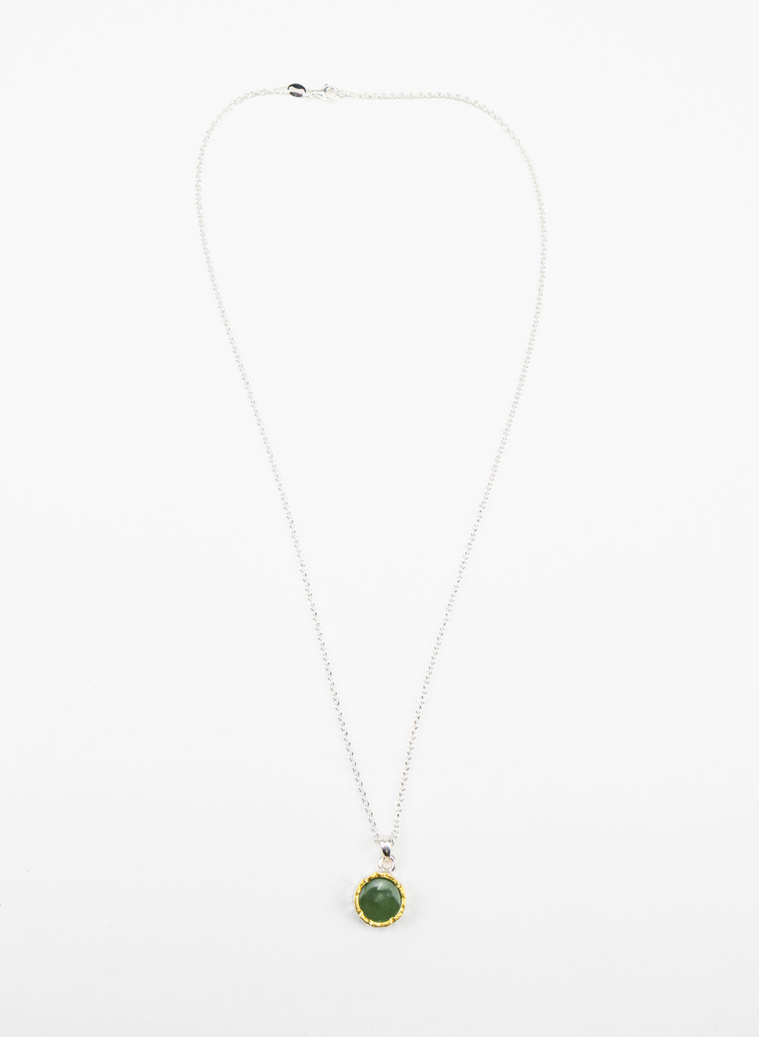 Round Pounamu Pendant