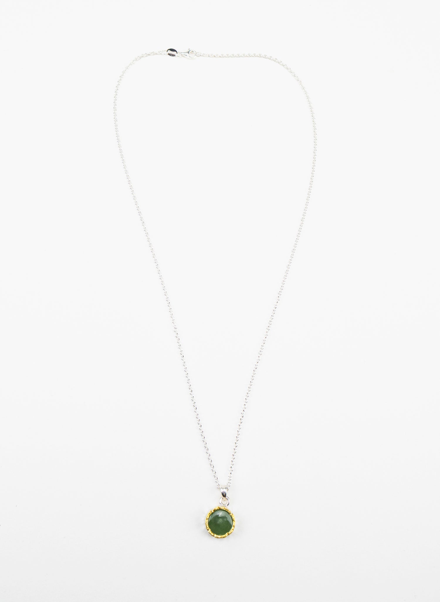 Round Pounamu Pendant