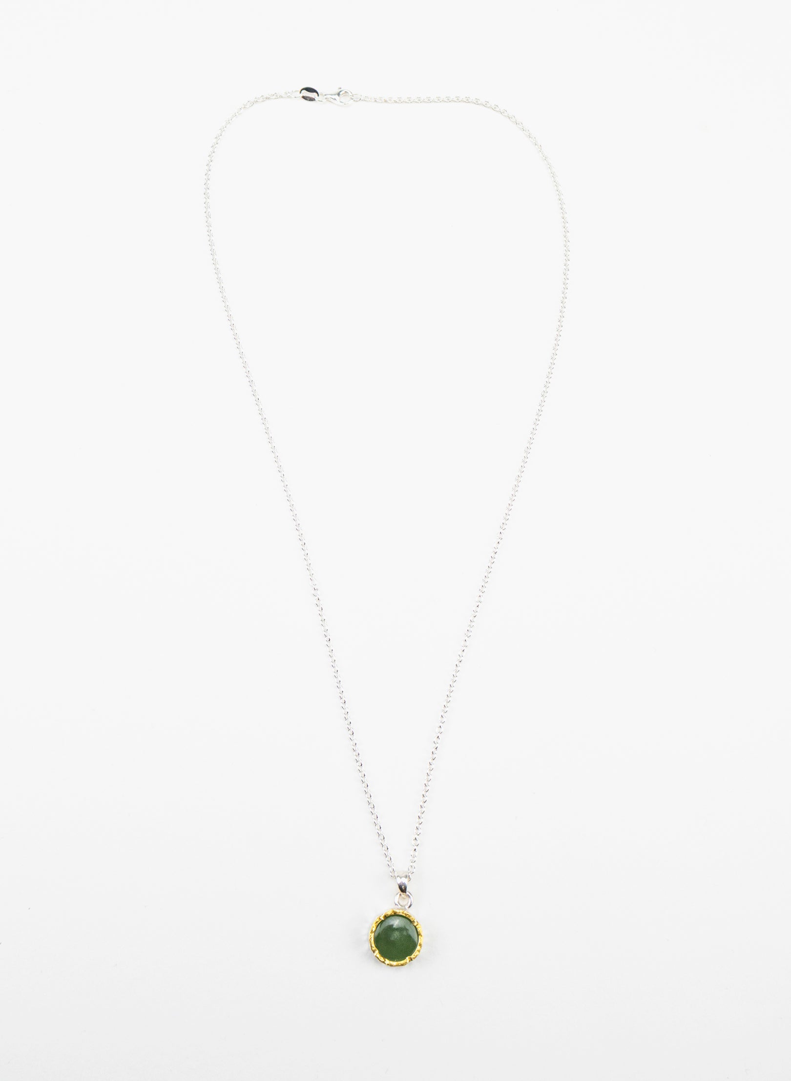 Round Pounamu Pendant
