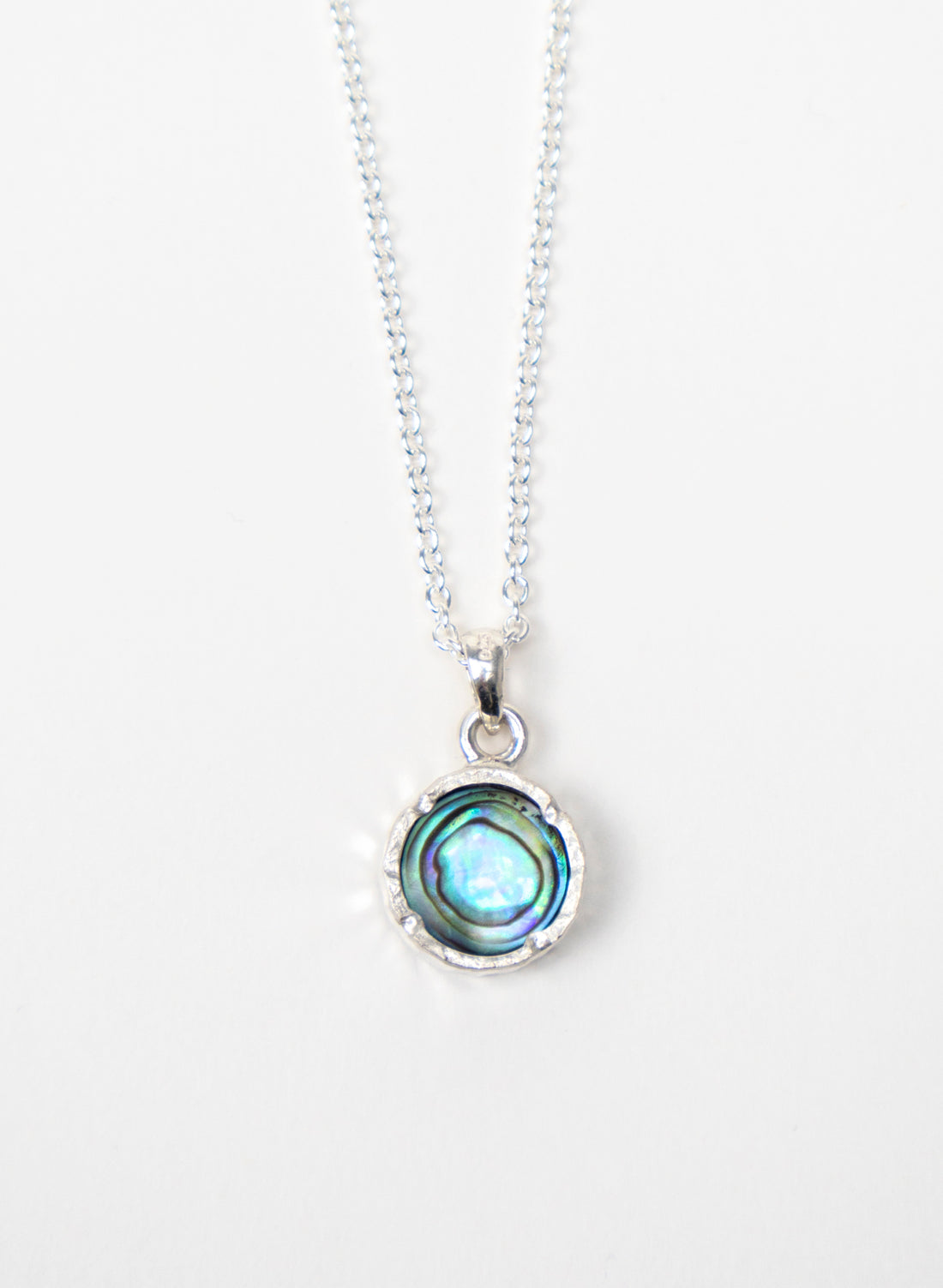 Round Paua Pendant