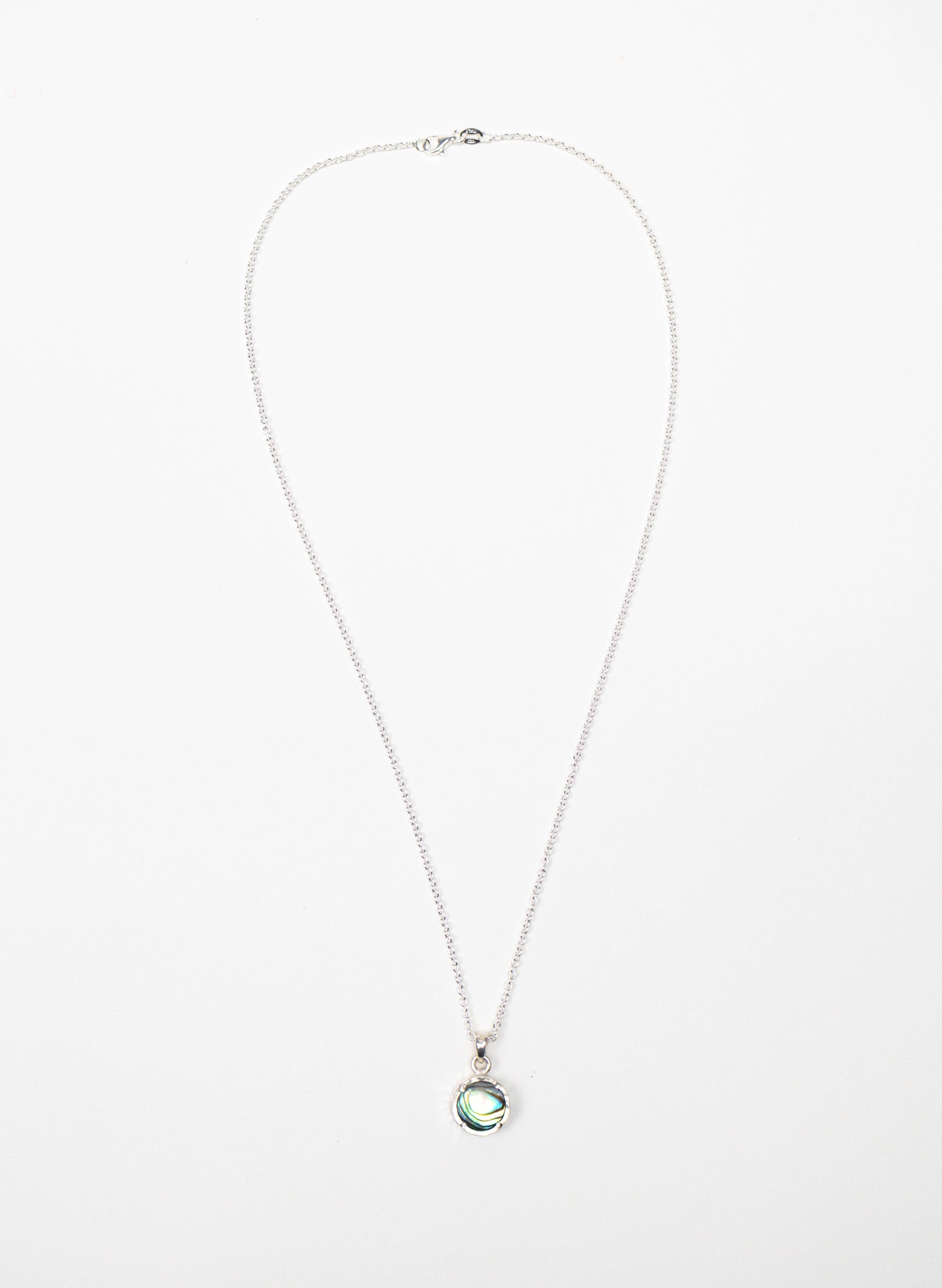 Round Paua Pendant
