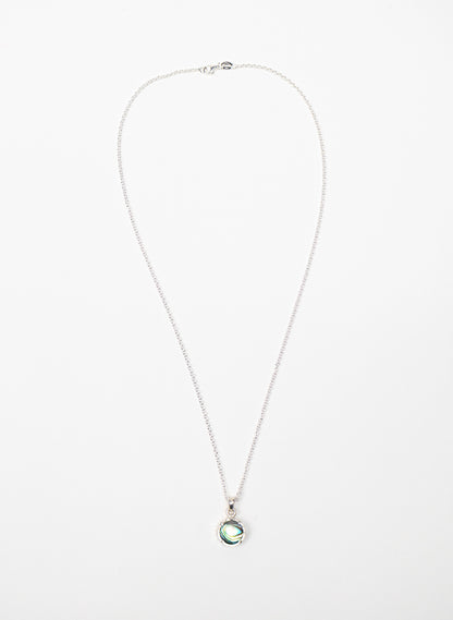Round Paua Pendant
