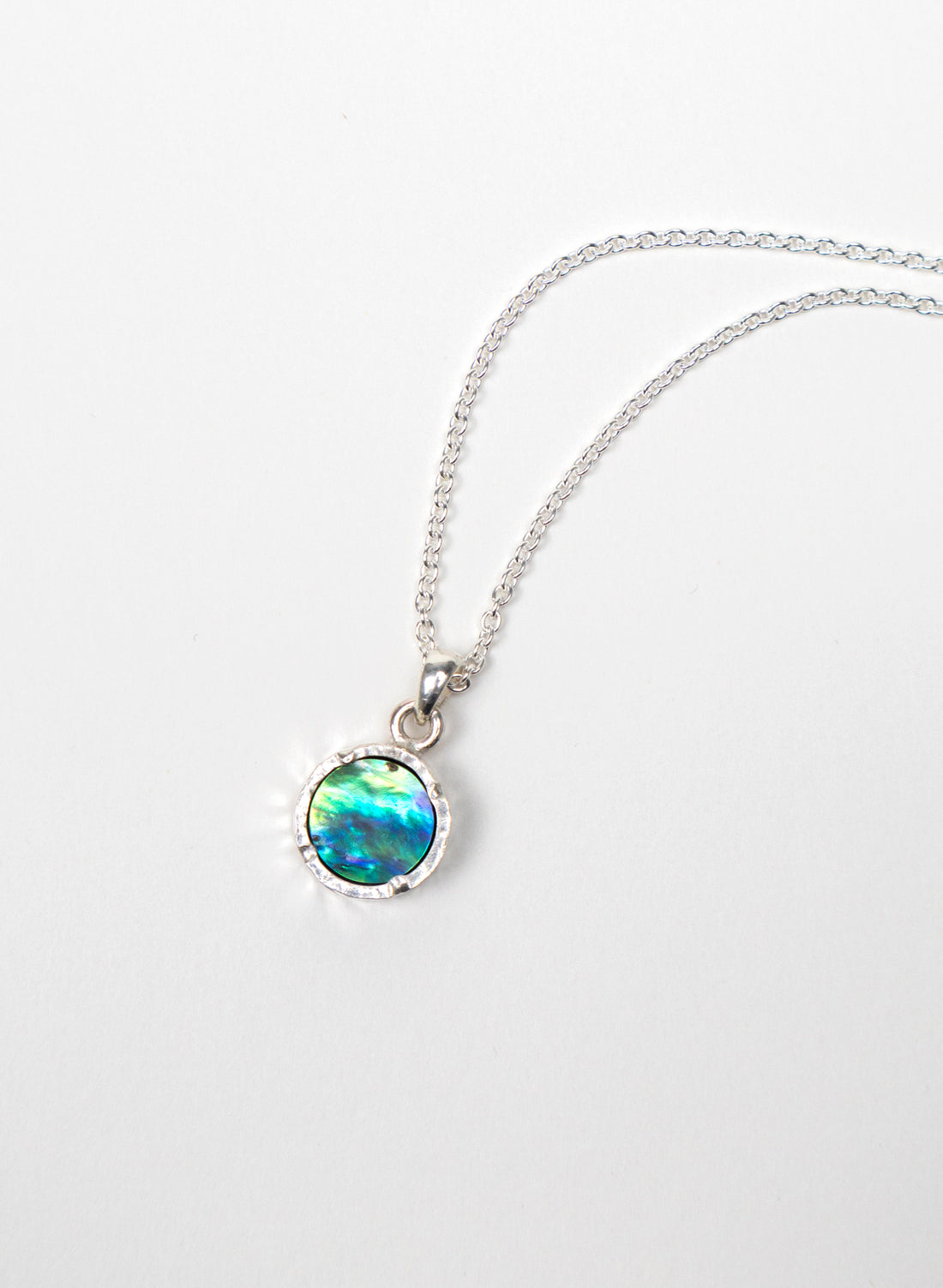 Round Paua Pendant