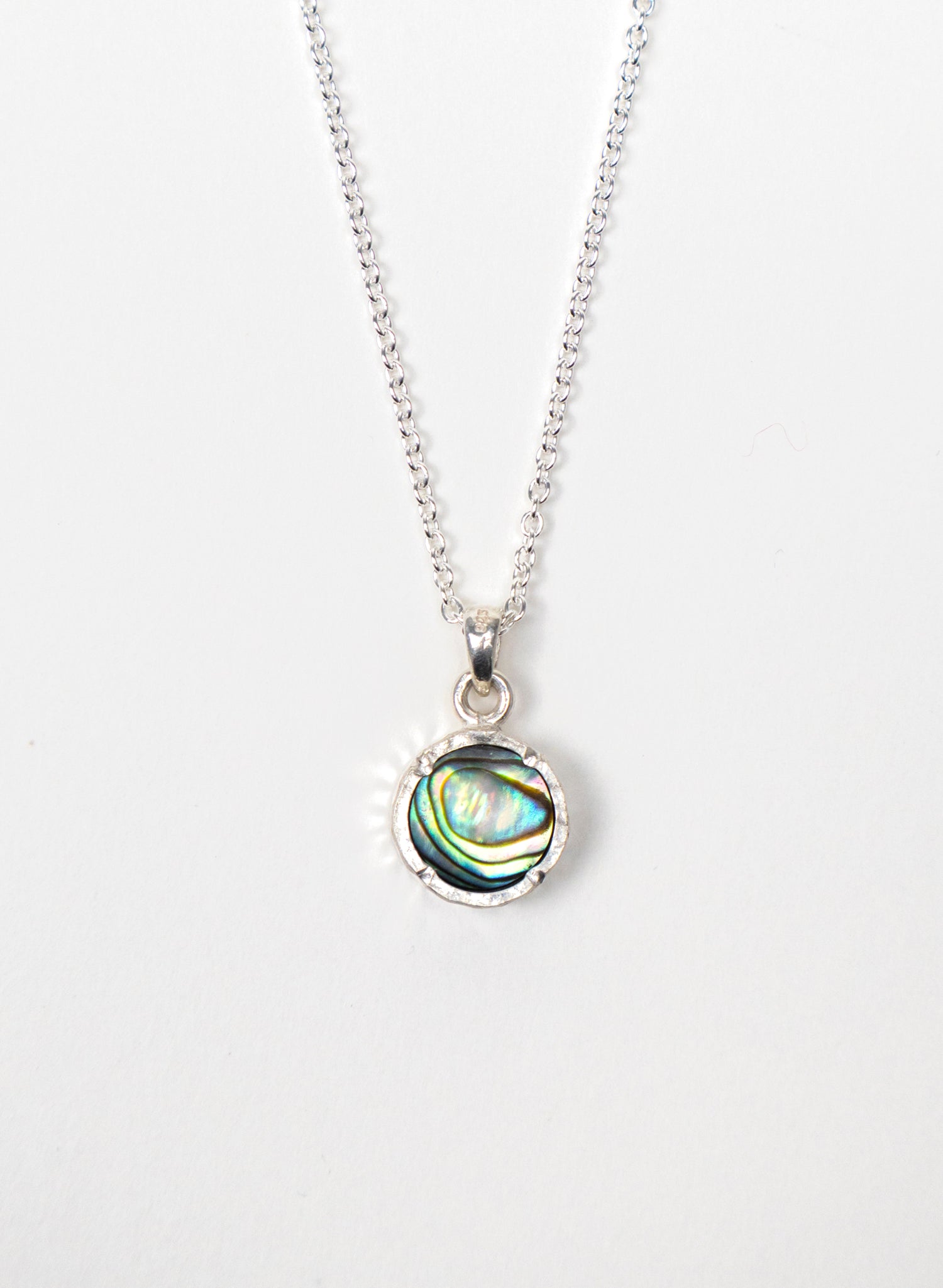 Round Paua Pendant