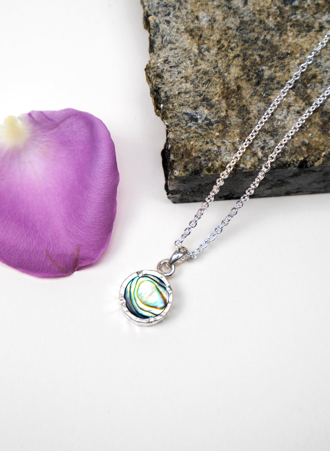 Round Paua Pendant