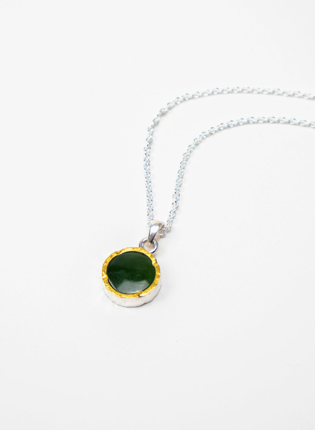 Round Pounamu Pendant