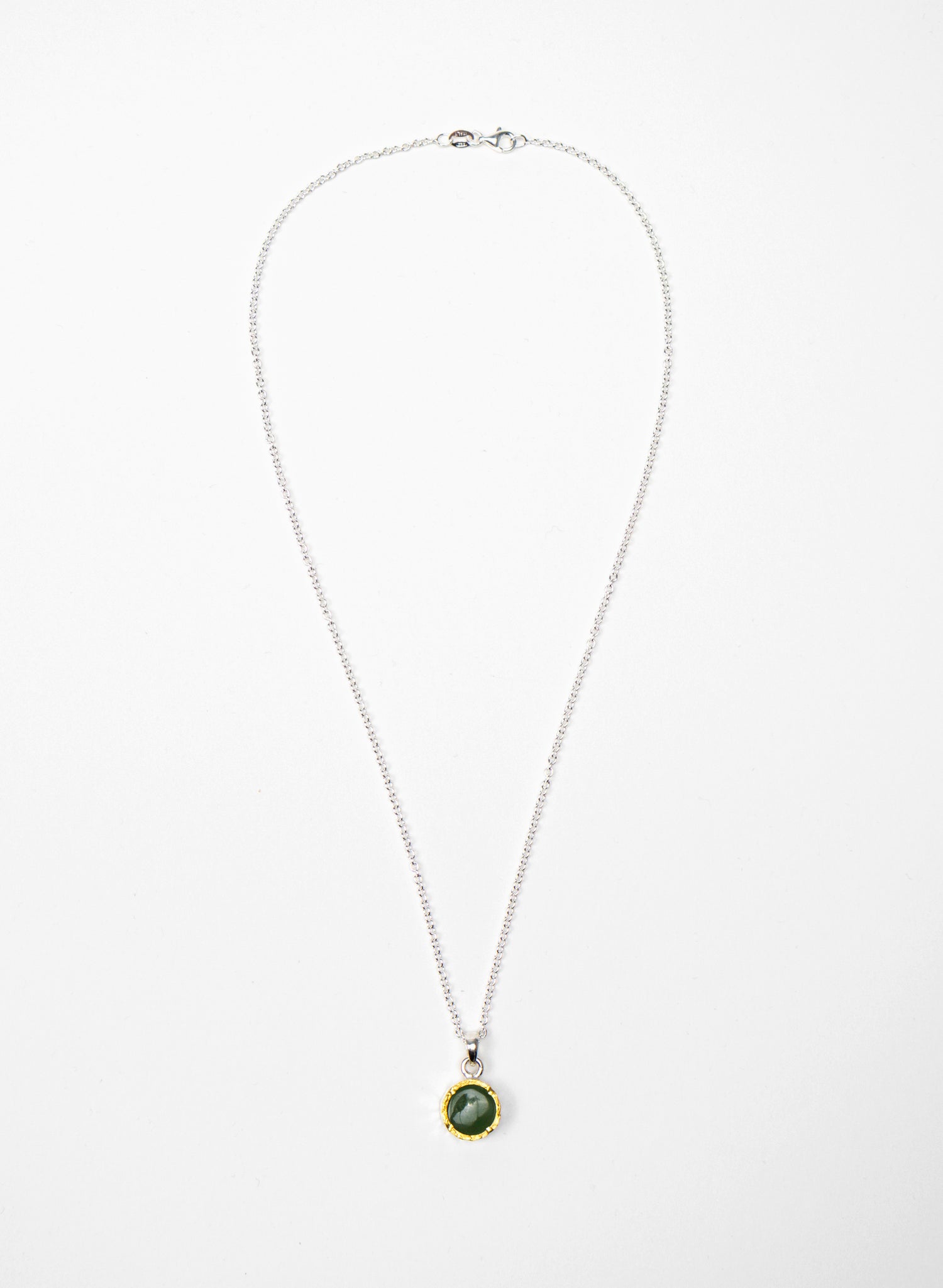 Round Pounamu Pendant