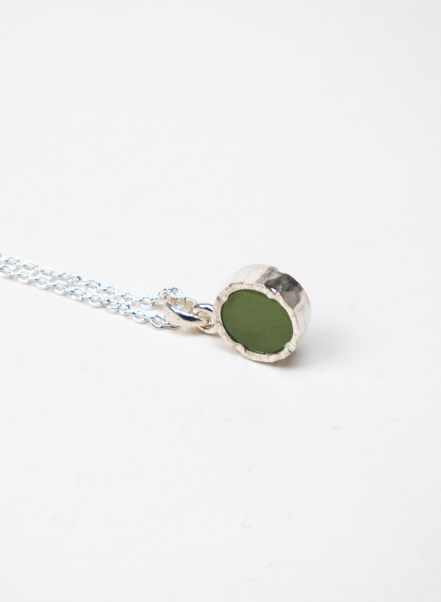 Round Pounamu Pendant